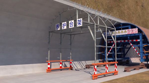 本溪隧道施工动画制作公司 - 隧道施工工艺和施工方法 - 隧道施工汇报动画视频 - bim 工程施工动画